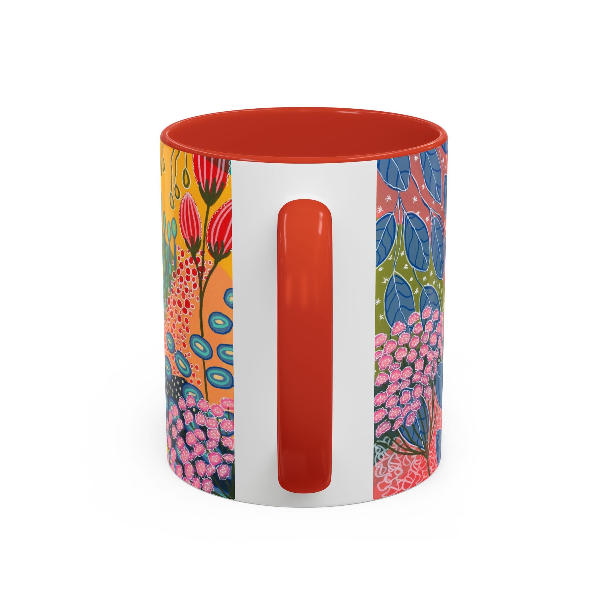 Summer Awakening Ceramic Mug - Original Botanical Abstract Art Print