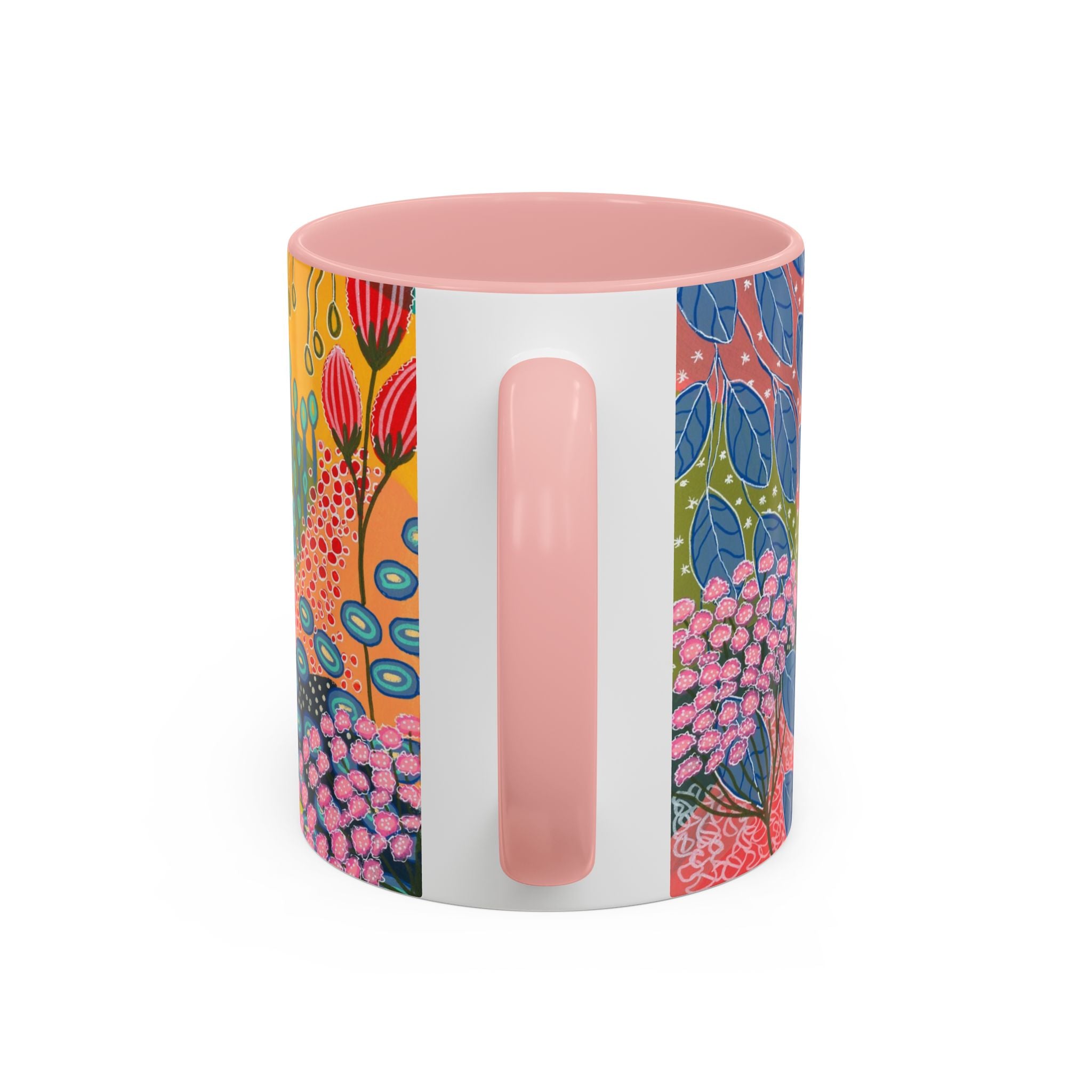 Summer Awakening Ceramic Mug - Original Botanical Abstract Art Print