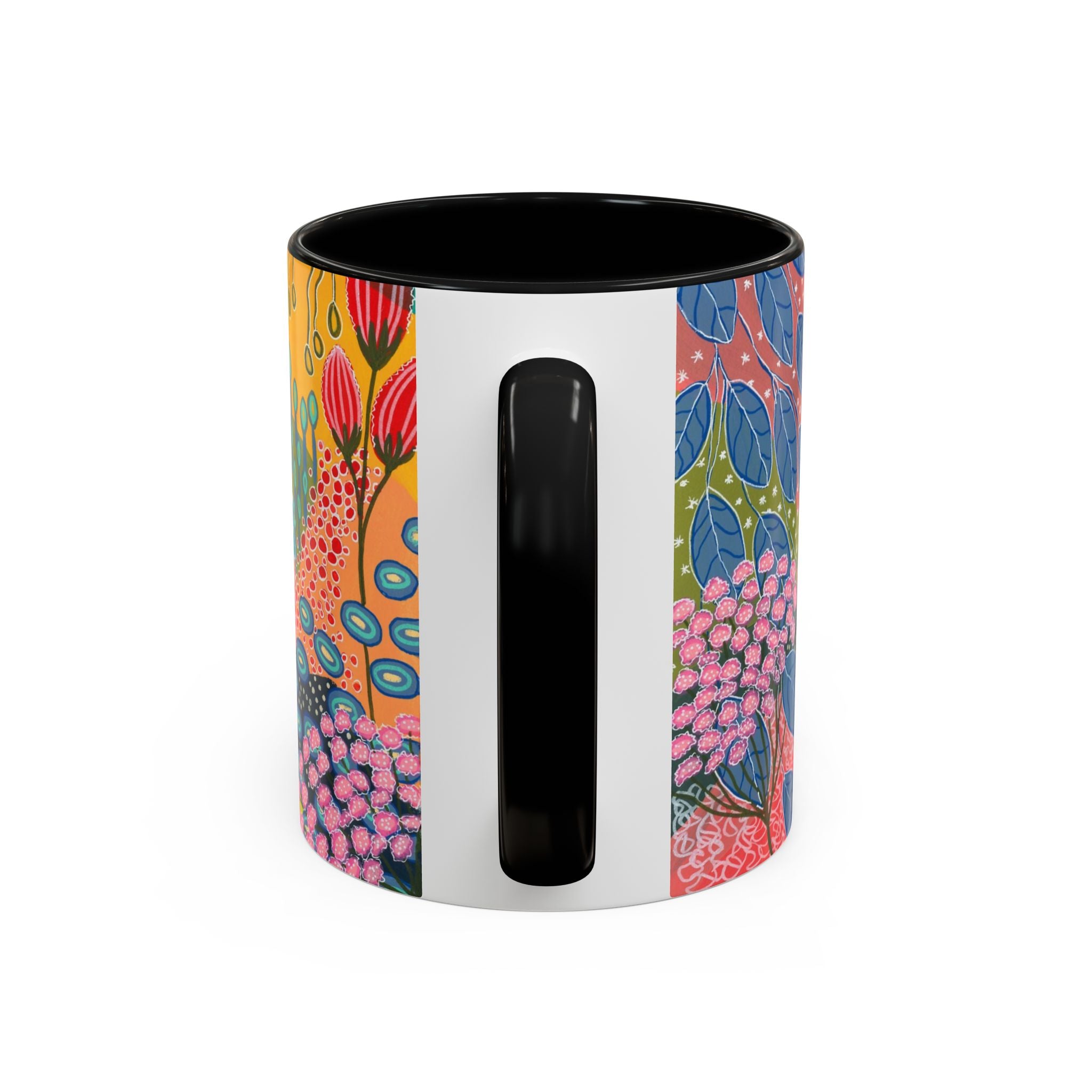 Summer Awakening Ceramic Mug - Original Botanical Abstract Art Print