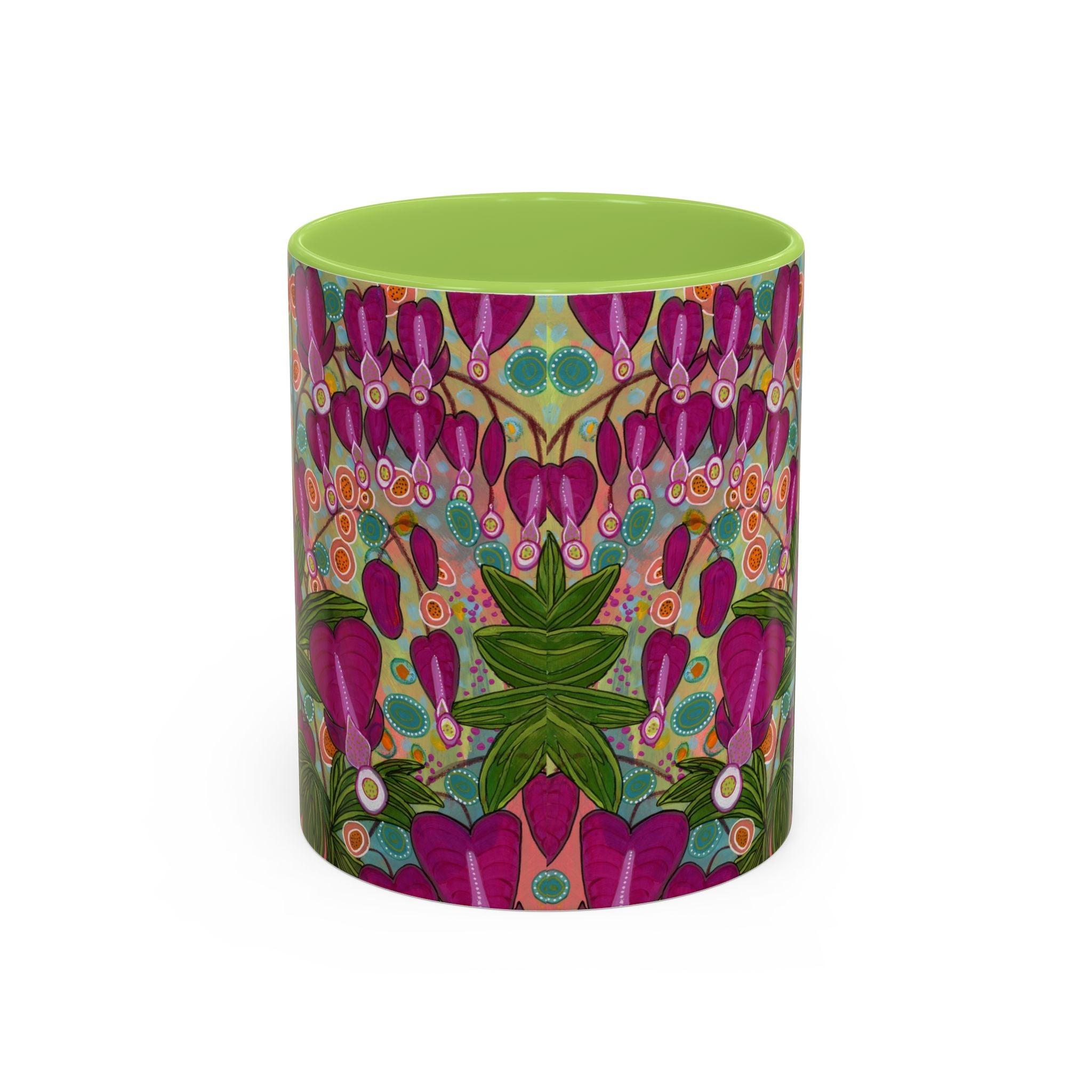 Bleeding Hearts Abstract Accent Coffee Mug | 11oz