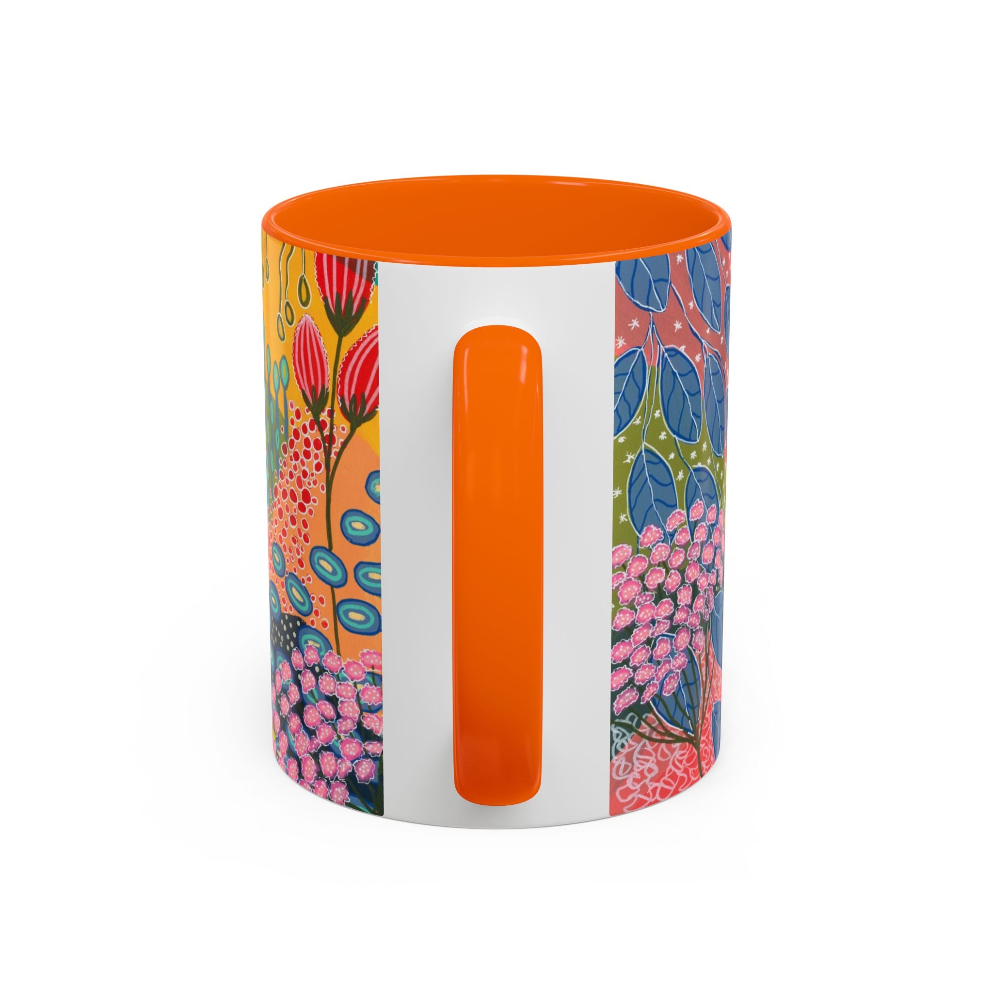 Summer Awakening Ceramic Mug - Original Botanical Abstract Art Print