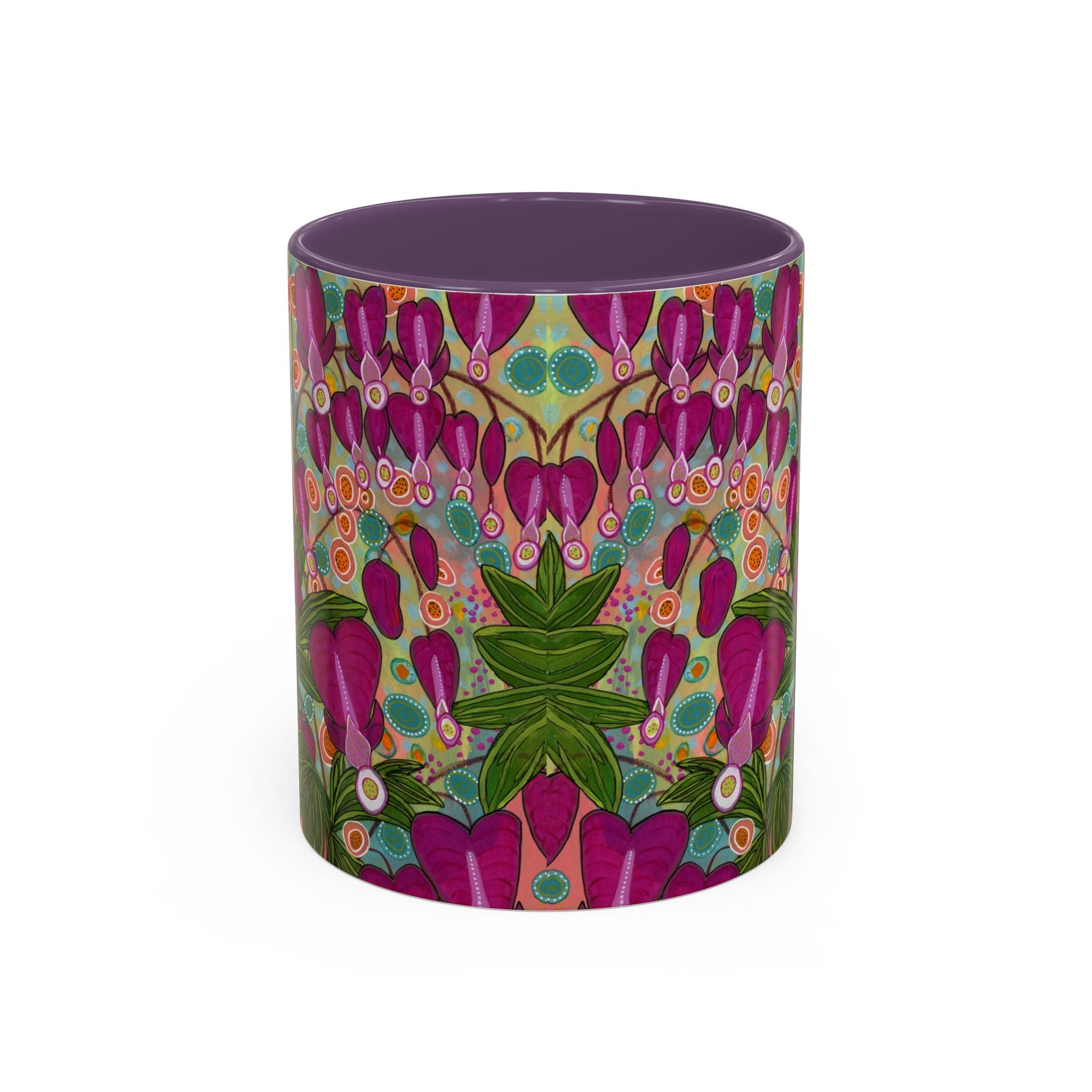 Bleeding Hearts Abstract Accent Coffee Mug | 11oz