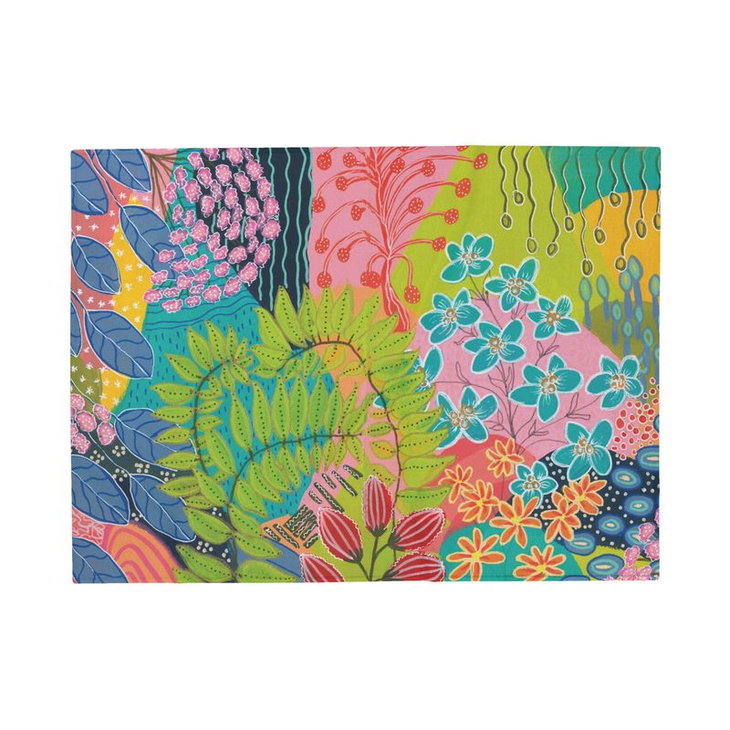 Blanket - Summer Awakening Abstract Art