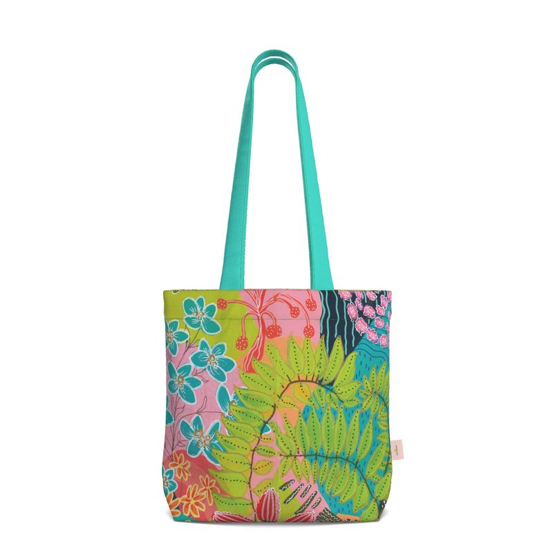 Everyday Tote Bag - Summer Awakening Floral Abstract Print