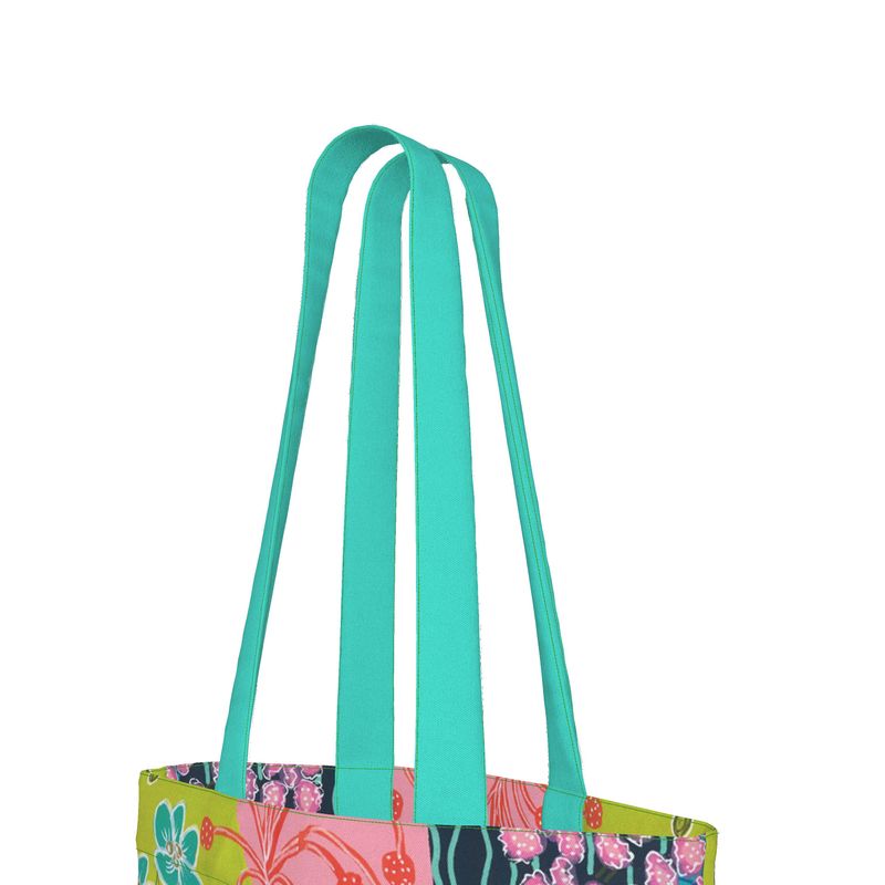 Everyday Tote Bag - Summer Awakening Floral Abstract Print
