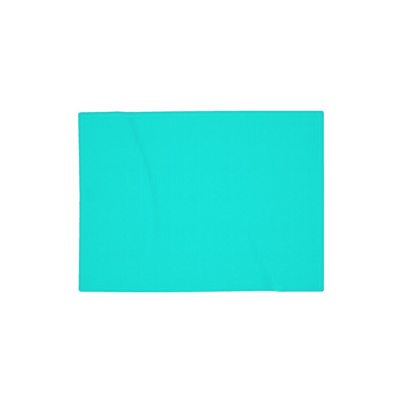 Blanket - Summer Awakening Abstract Art (Bright Turquoise)