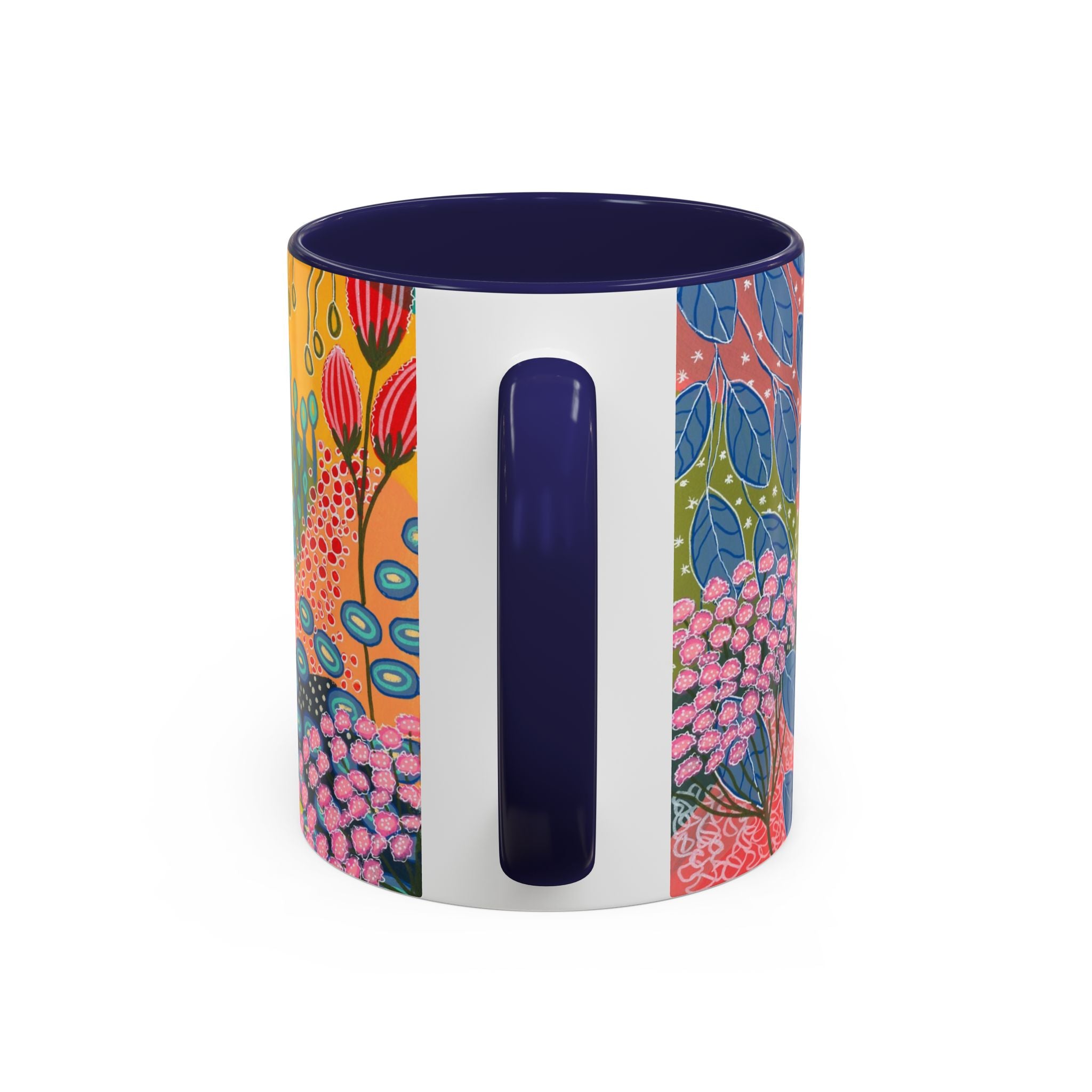 Summer Awakening Ceramic Mug - Original Botanical Abstract Art Print