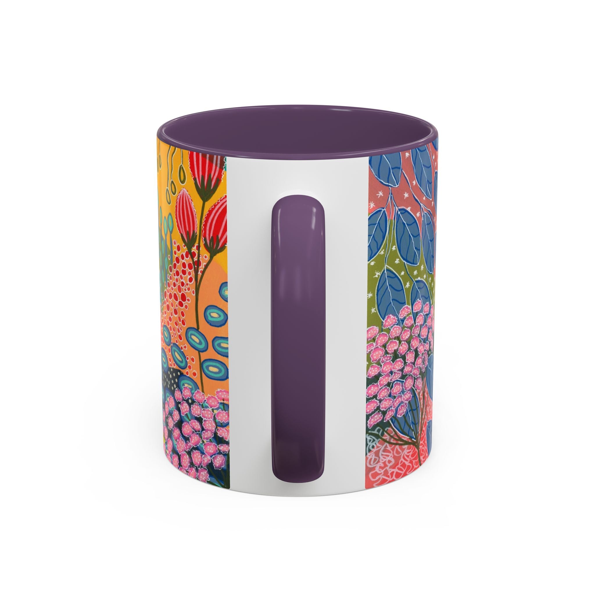 Summer Awakening Ceramic Mug - Original Botanical Abstract Art Print