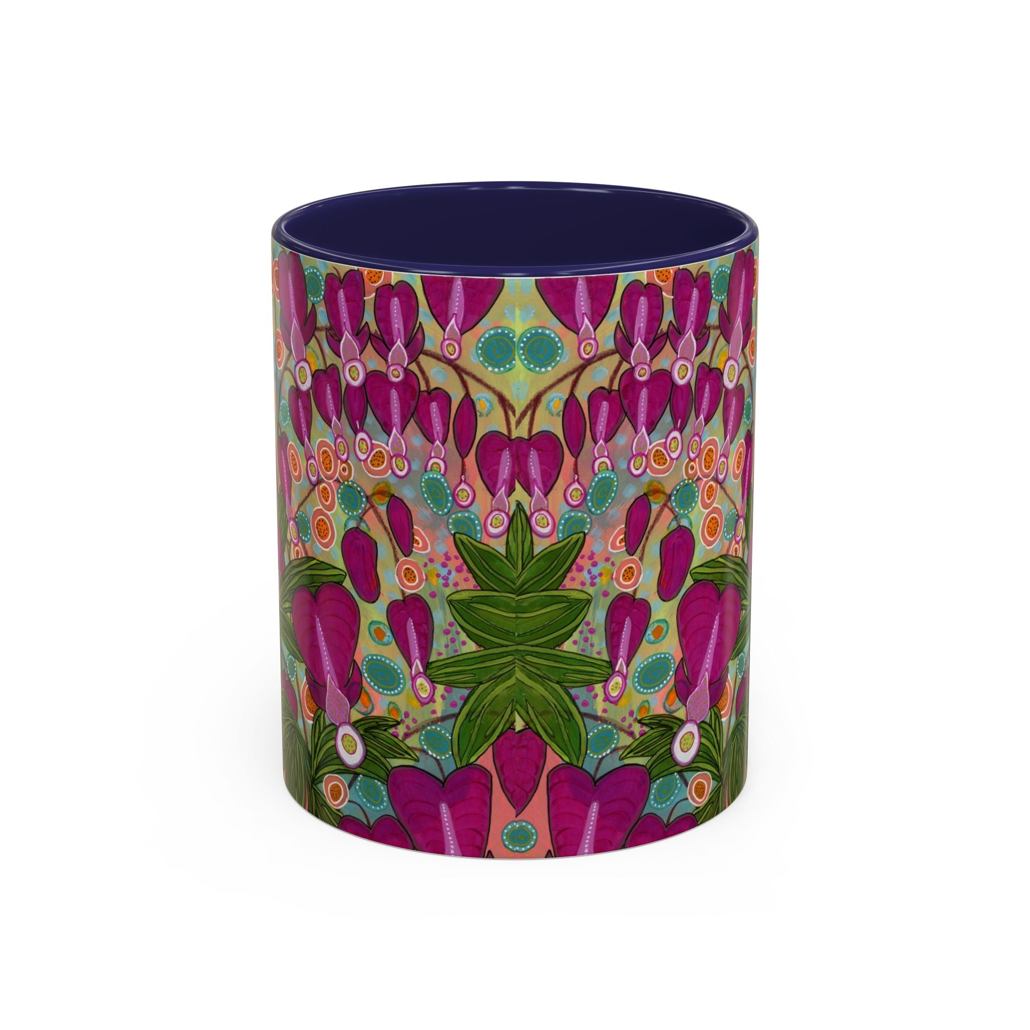 Bleeding Hearts Abstract Accent Coffee Mug | 11oz