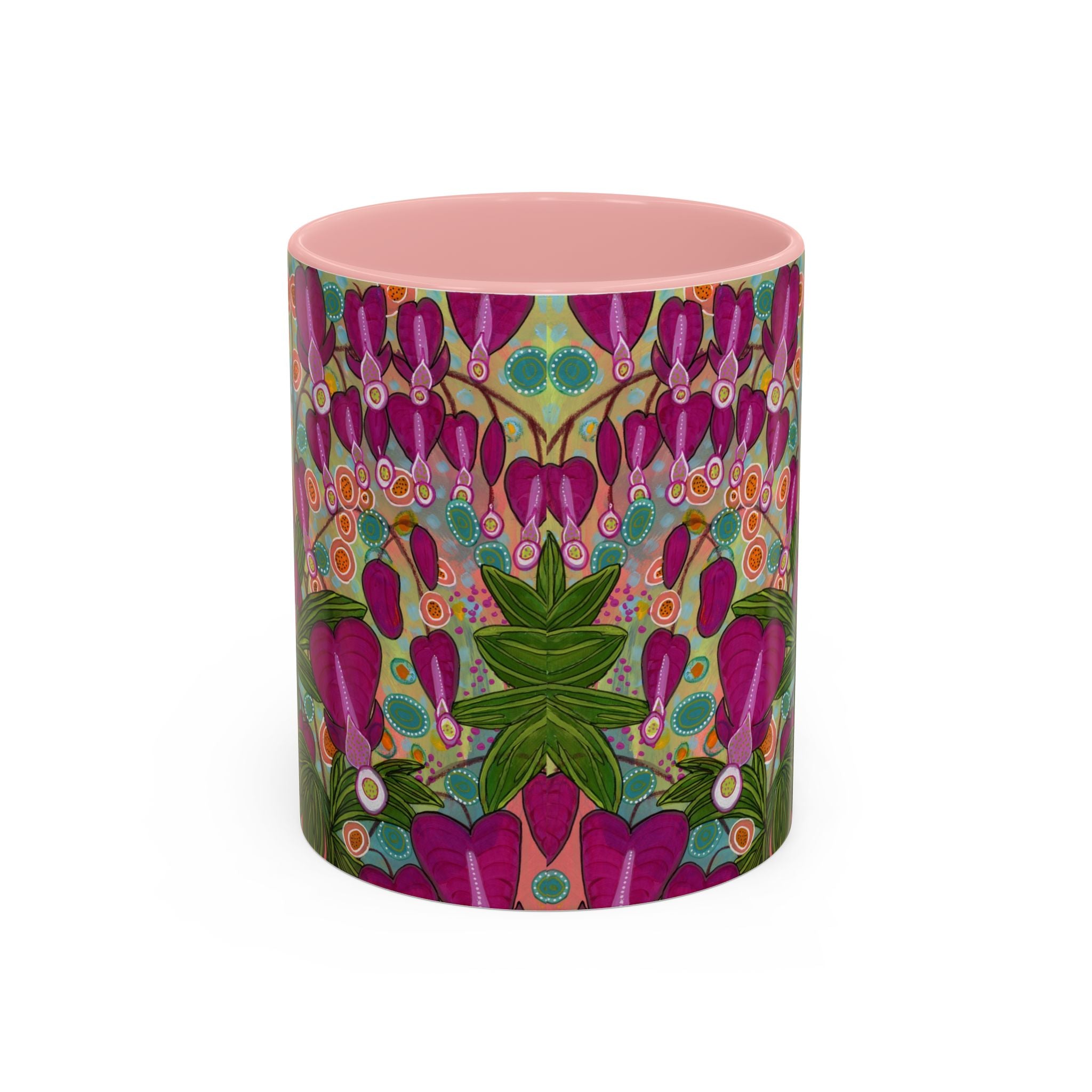 Bleeding Hearts Abstract Accent Coffee Mug | 11oz