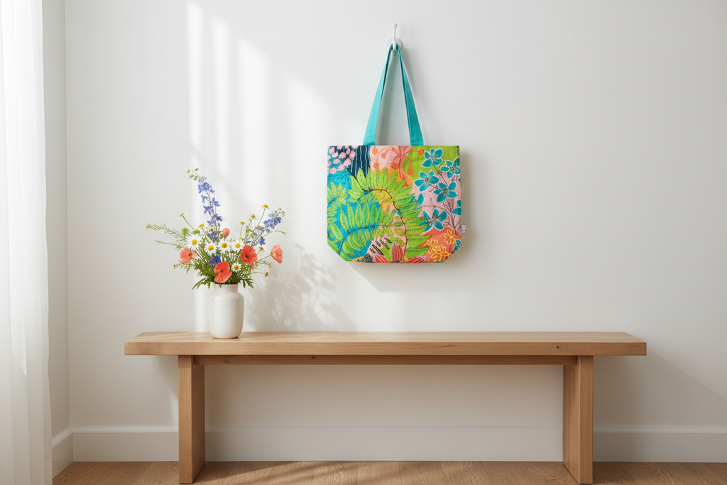 Coastal Entryway Scene