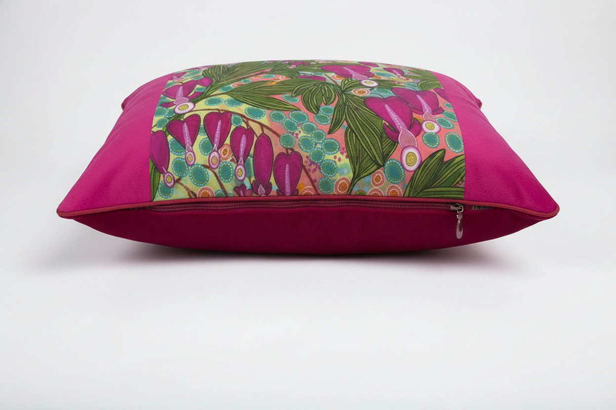 Luxury Cushions and covers/case - Bleeding Hearts Abstract Design