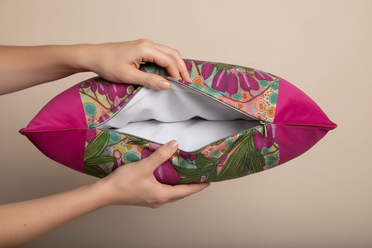 Luxury Cushions and covers/case - Bleeding Hearts Abstract Design