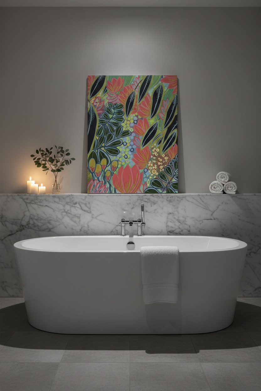 Electric Bloom – Bathroom