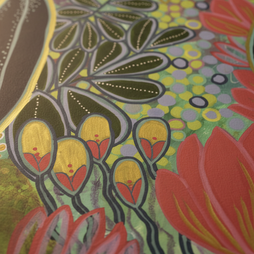 Electric Bloom – Close-up Detail 2