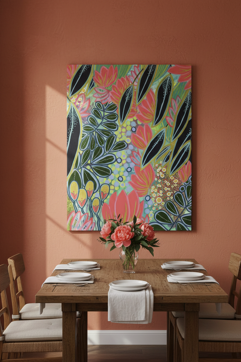 Electric Bloom – Dining Room