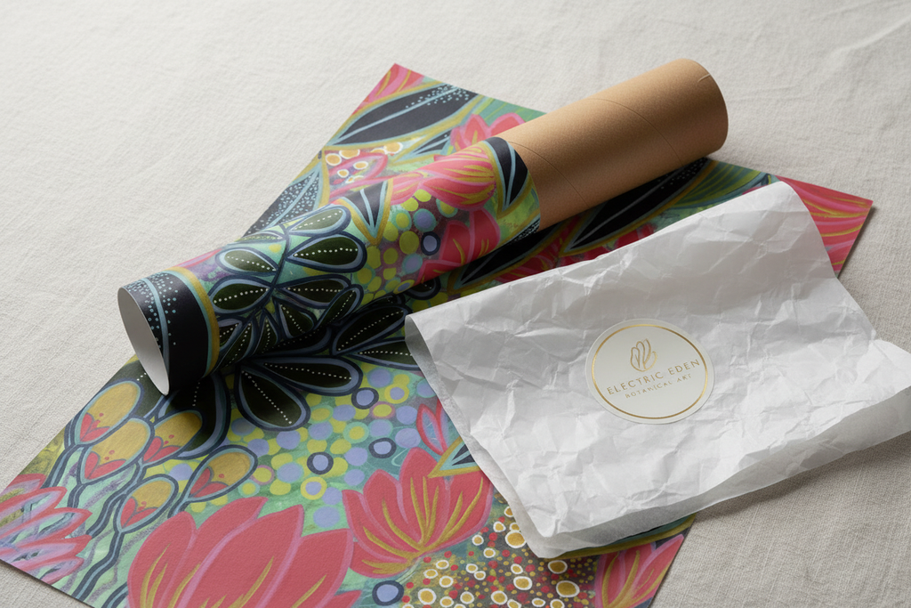 Electric Eden – Packaging