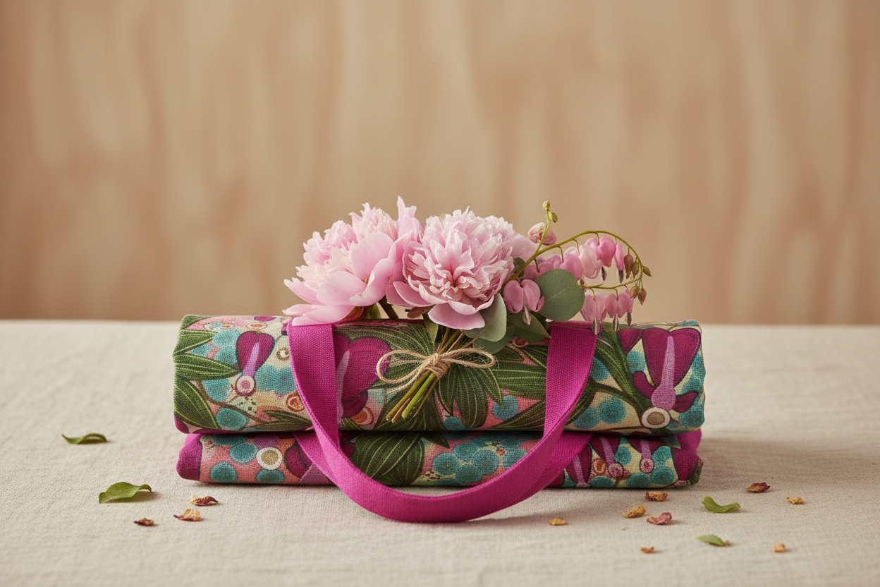 Premium gift presentation with Bleeding Hearts tote