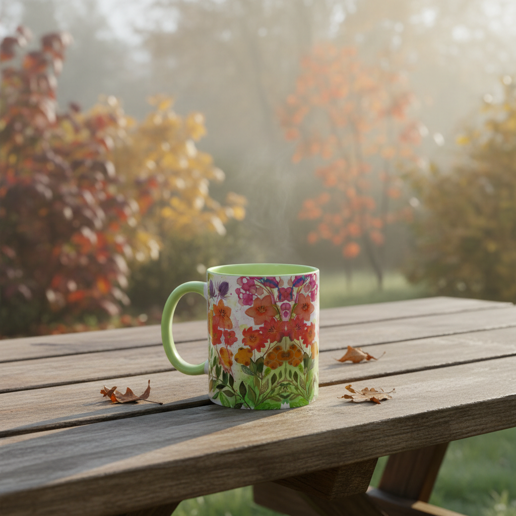 Light green Autumn Whisper mug