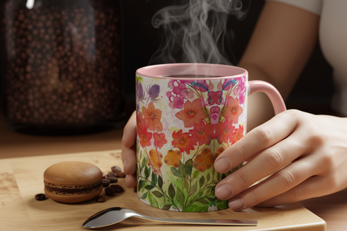 Pink interior close-up