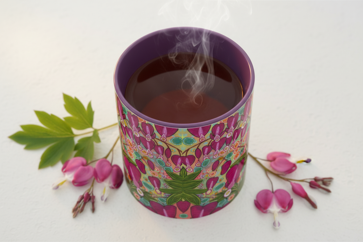 Purple interior close-up