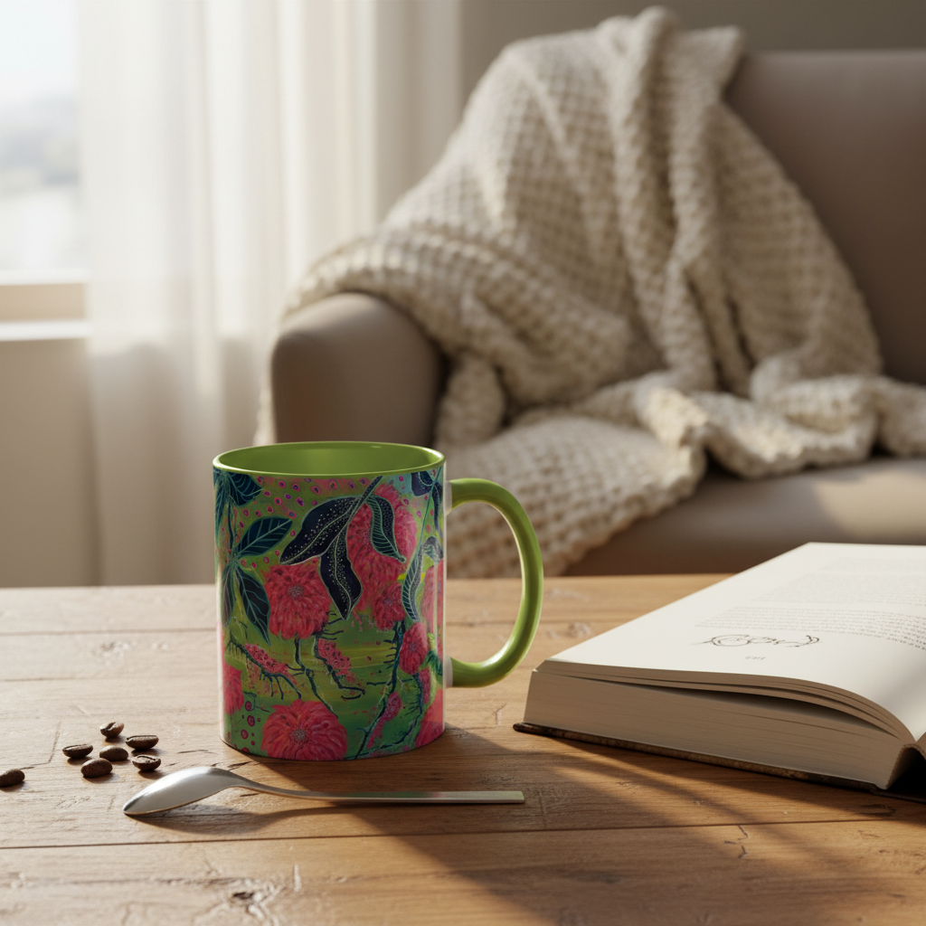 Reading nook lifestyle with your mug