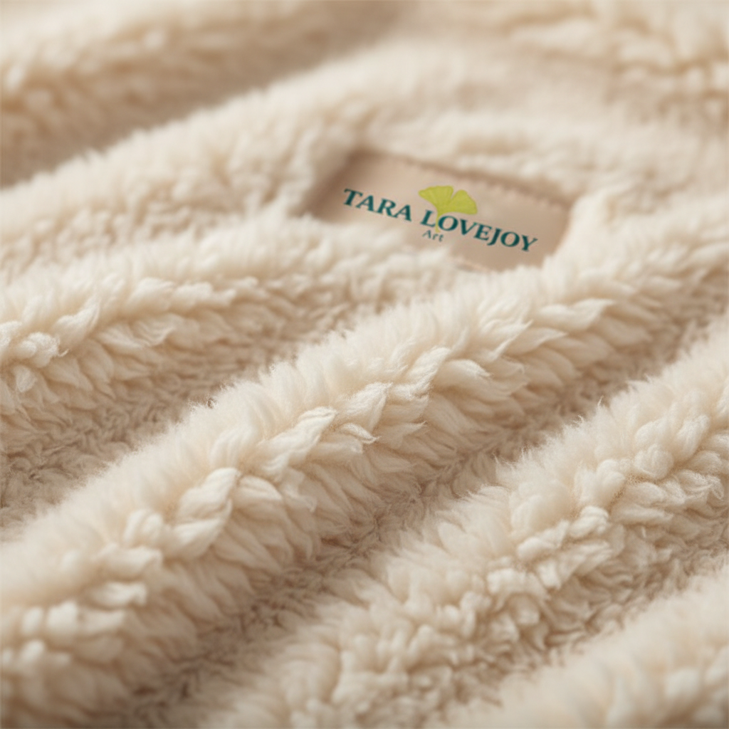 Sherpa texture close-up