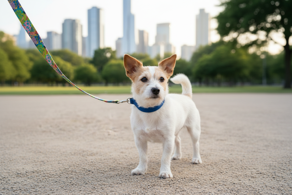 Summer Awakening Dog Lead - Terrier