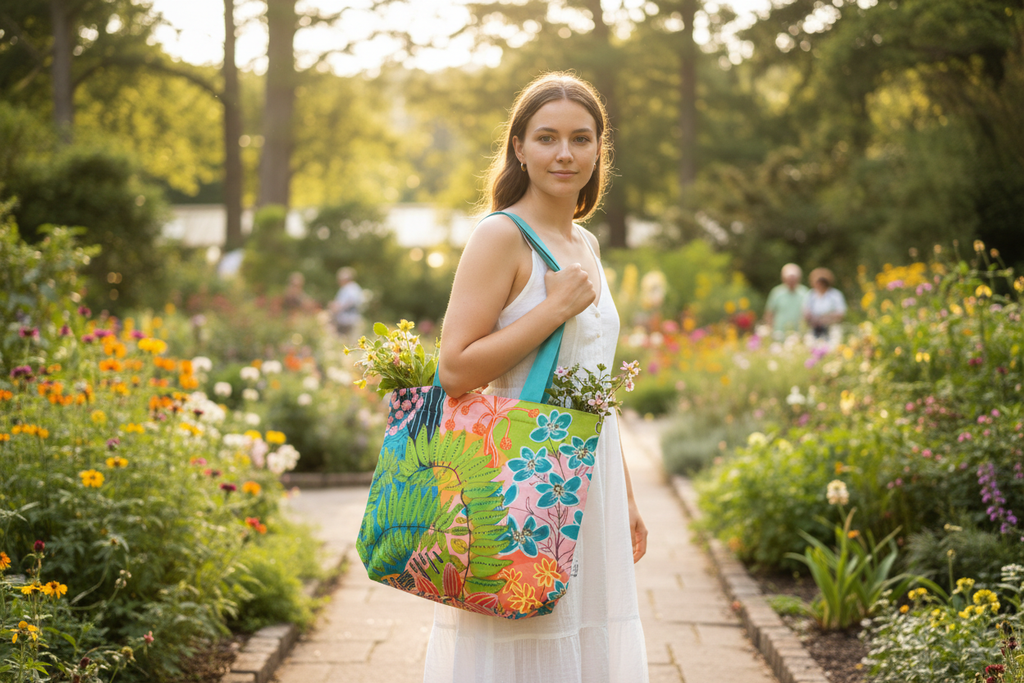Summer Awakening Tote - Lifestyle Setting