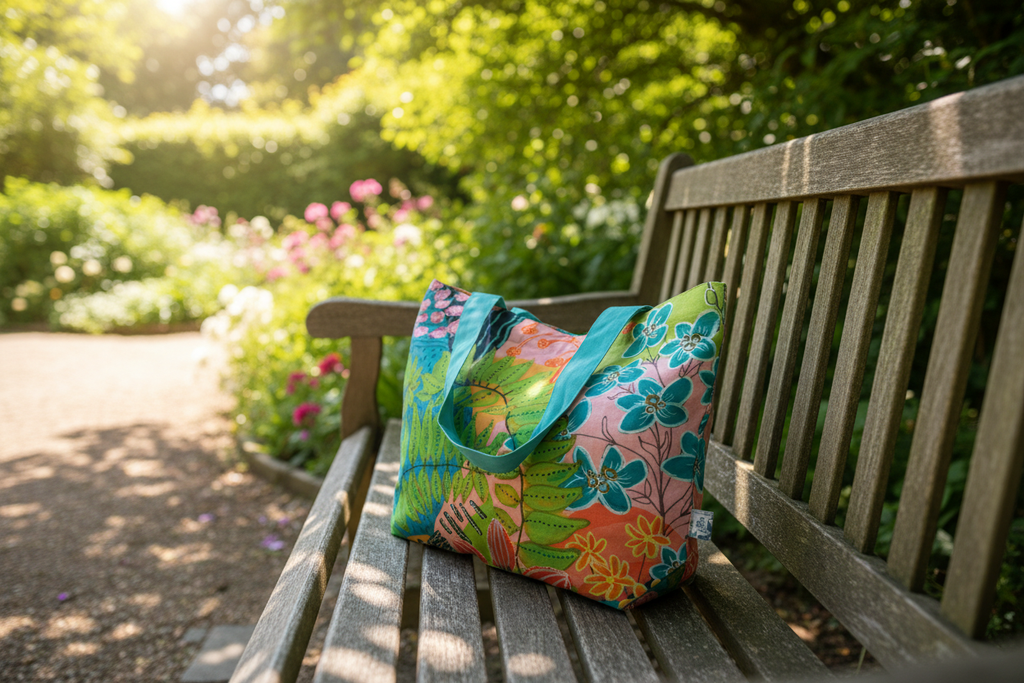 Everyday Tote Bag - Summer Awakening Floral Abstract Print