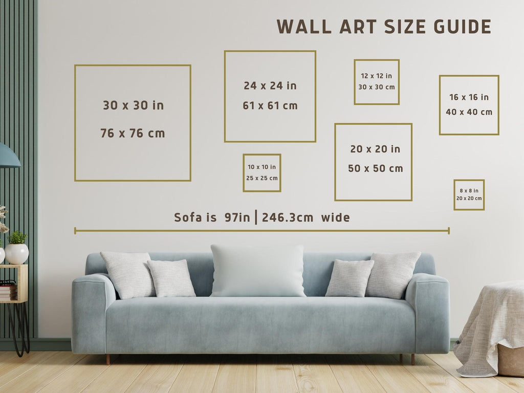 Electric Eden Botanical Wall Art Print | 42 x 30cm